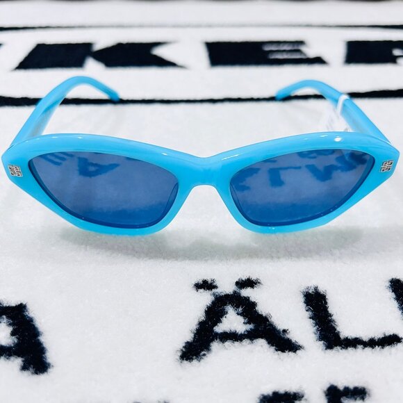 Givenchy GV Day 55mm Cat Eye Sunglasses - Sky Blue / Light Blue main image 5